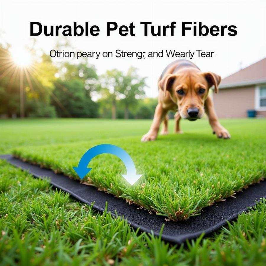 Durable 10x10 Pet Turf