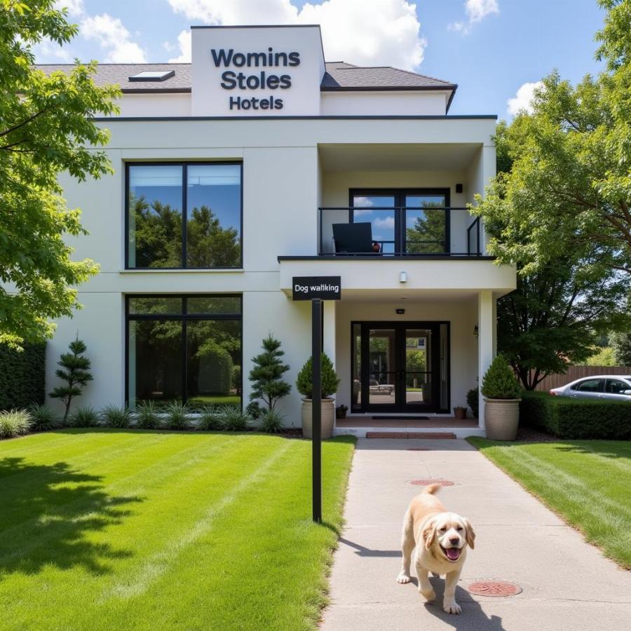 Dog-Friendly Hotel Exterior in Albuquerque