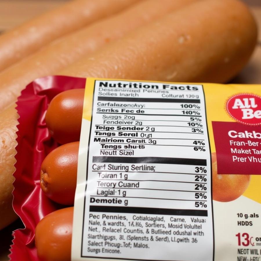 All-Beef Hot Dogs