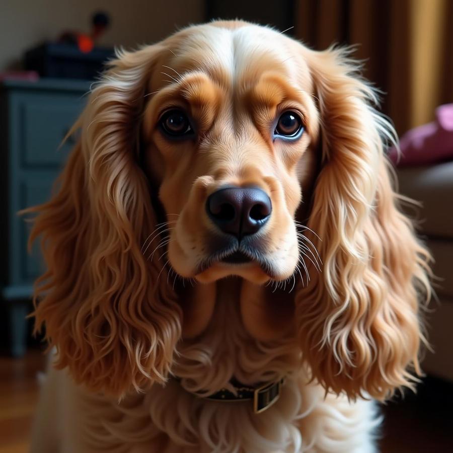 American Cocker Spaniel Resembling Lady