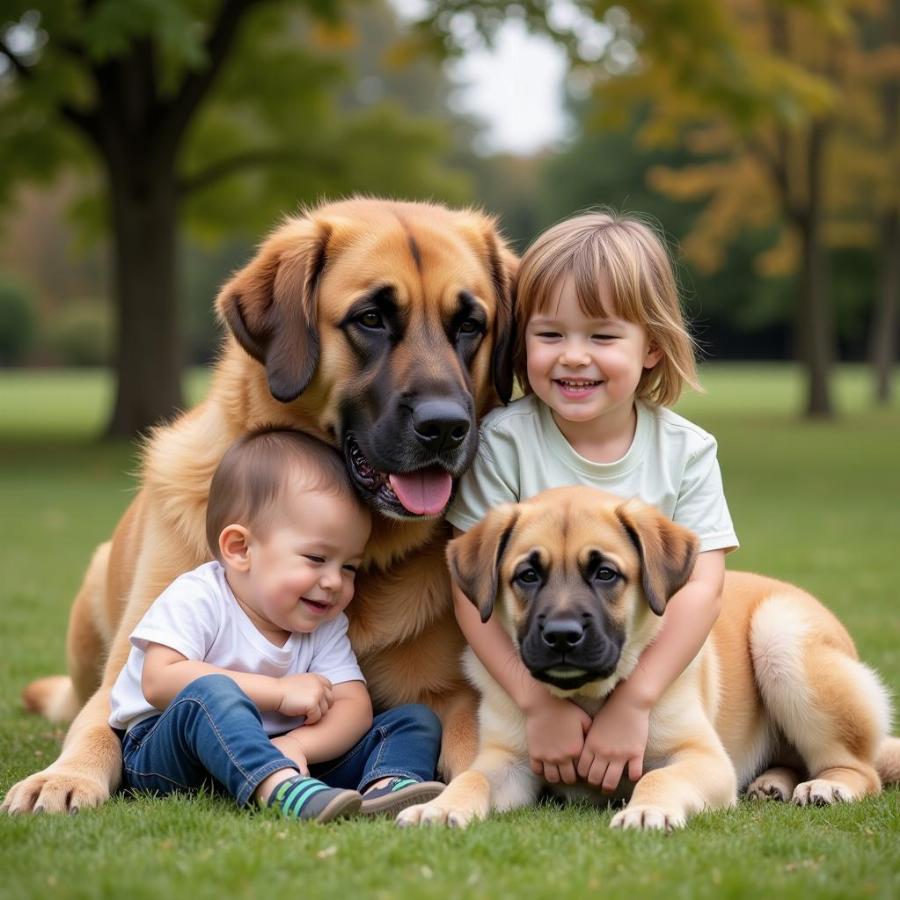 Anatolian Shepherd Dog Family