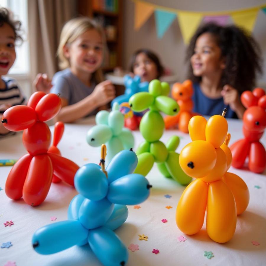 Balloon Animal Dog Art Party Decorations