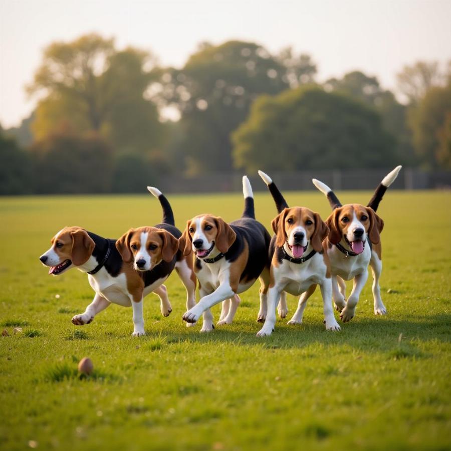 Beagle Pack Hunting