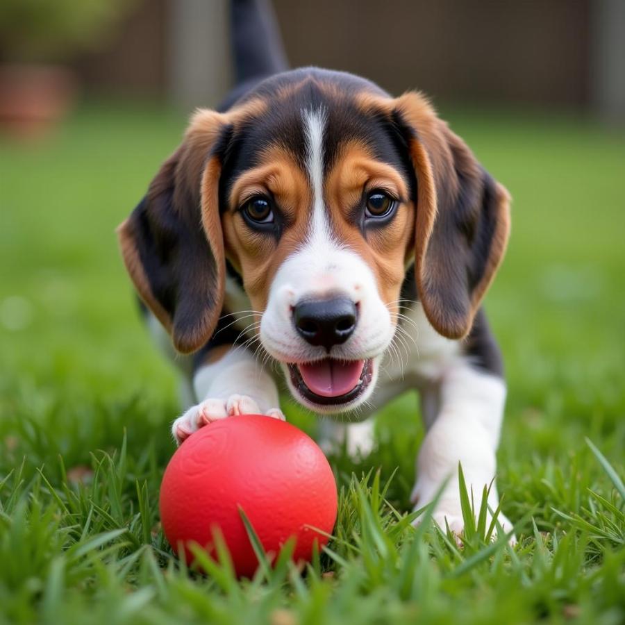 Playful Beagle Puppy