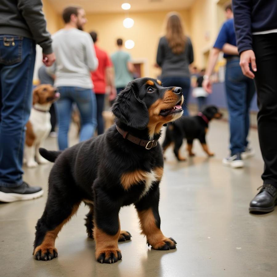 Training a Bernedoodle Puppy