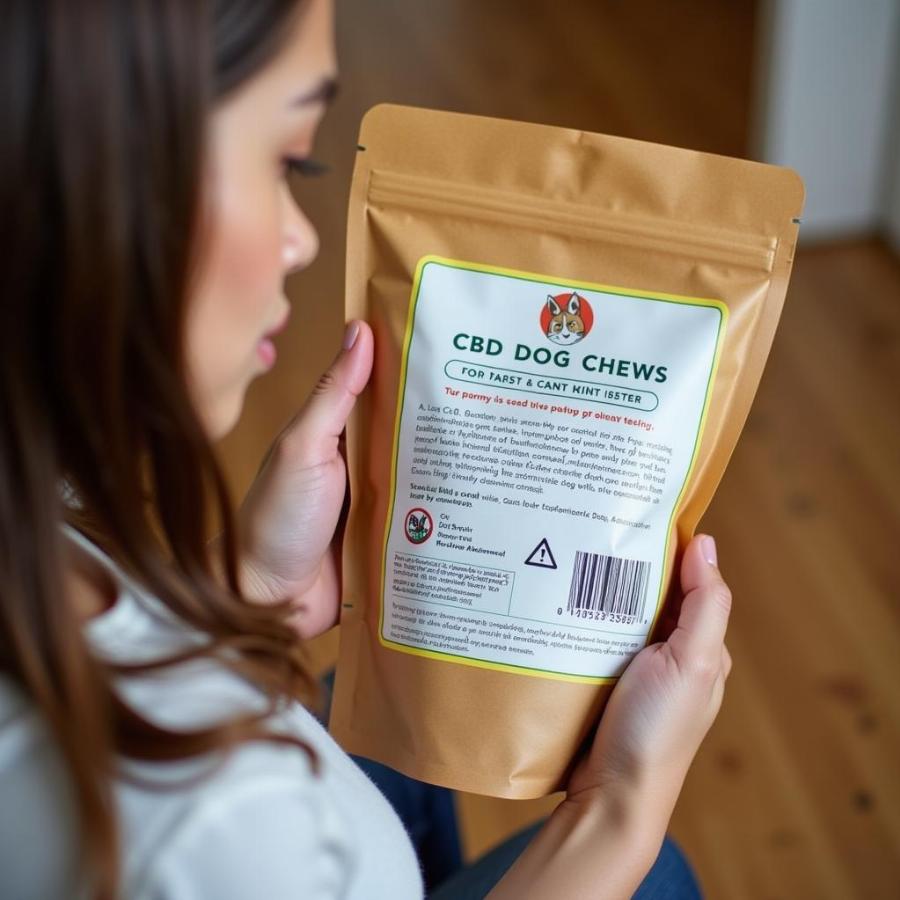 Checking CBD Chew Ingredients