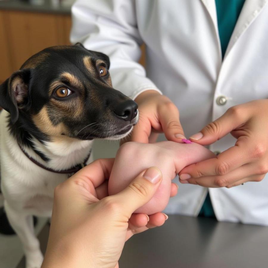 Checking a Dog for Dehydration