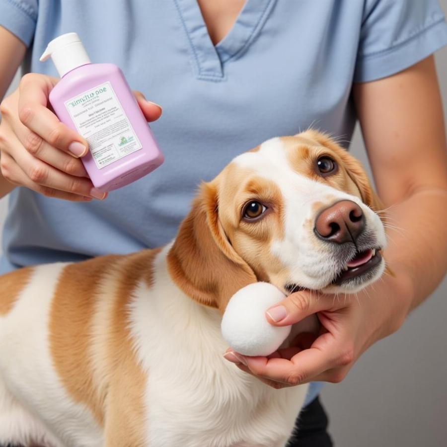 Cleaning a Dog's Prepuce