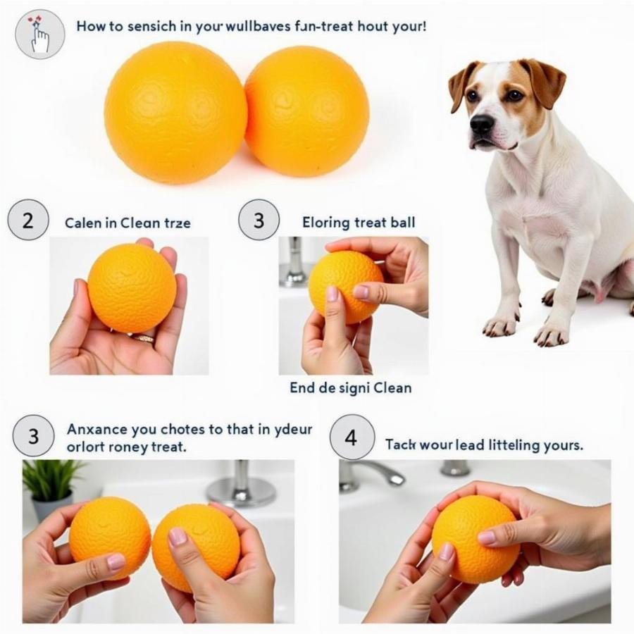 Cleaning a Dog Treat Ball for Hygiene