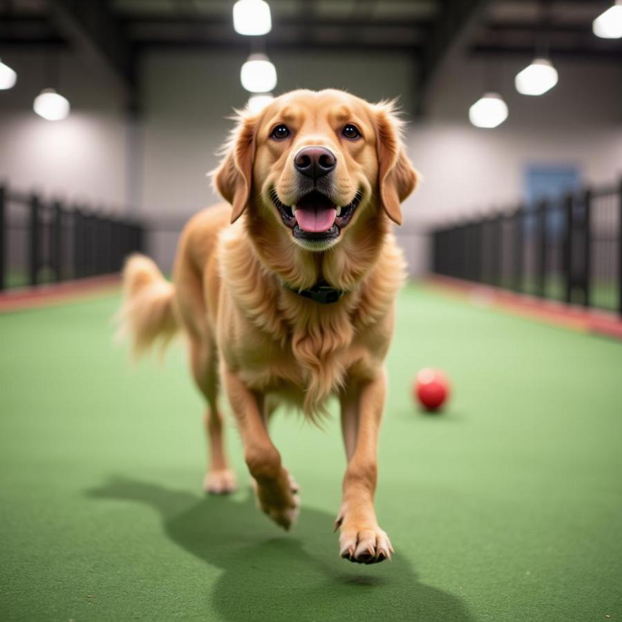 Columbus Indoor Dog Park Playtime