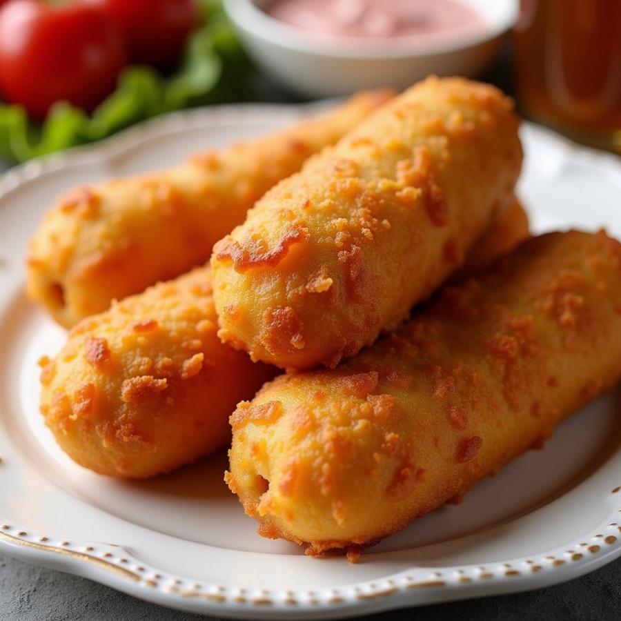 Perfectly Fried Golden Corn Dogs