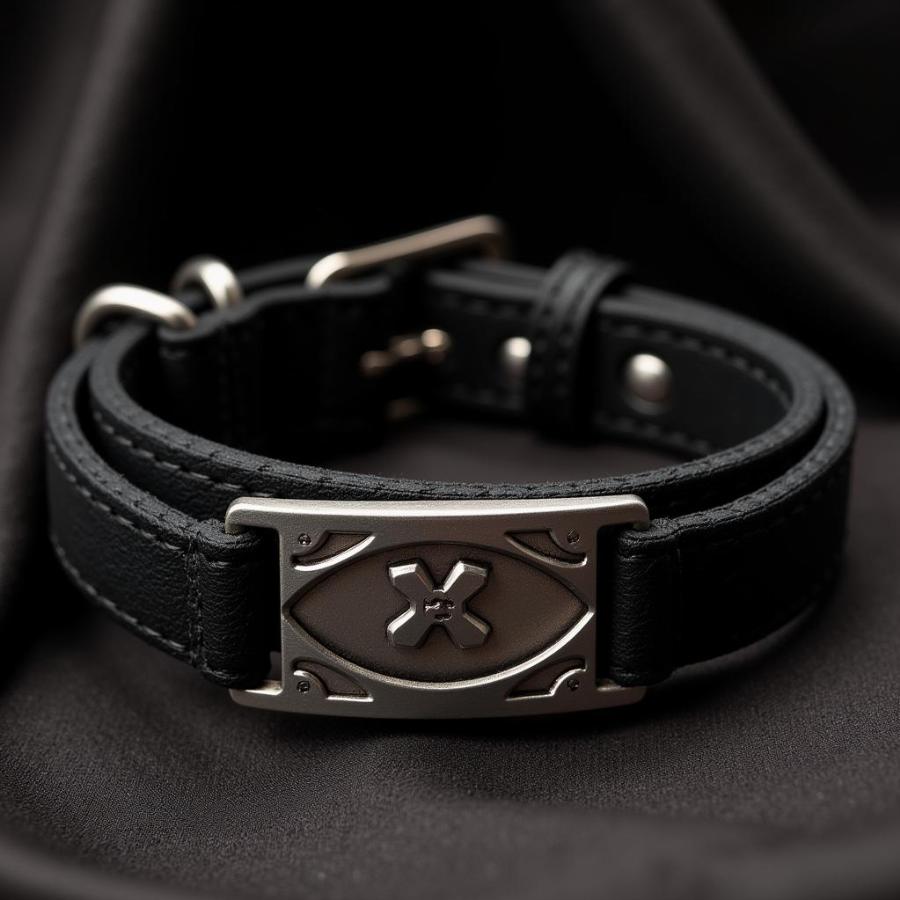 Dog Collar with Diablo 4 Logo