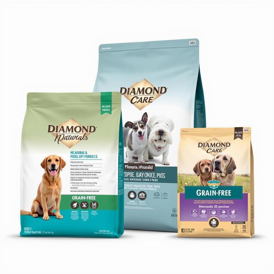 Variety of Diamond Dog Food Formulas