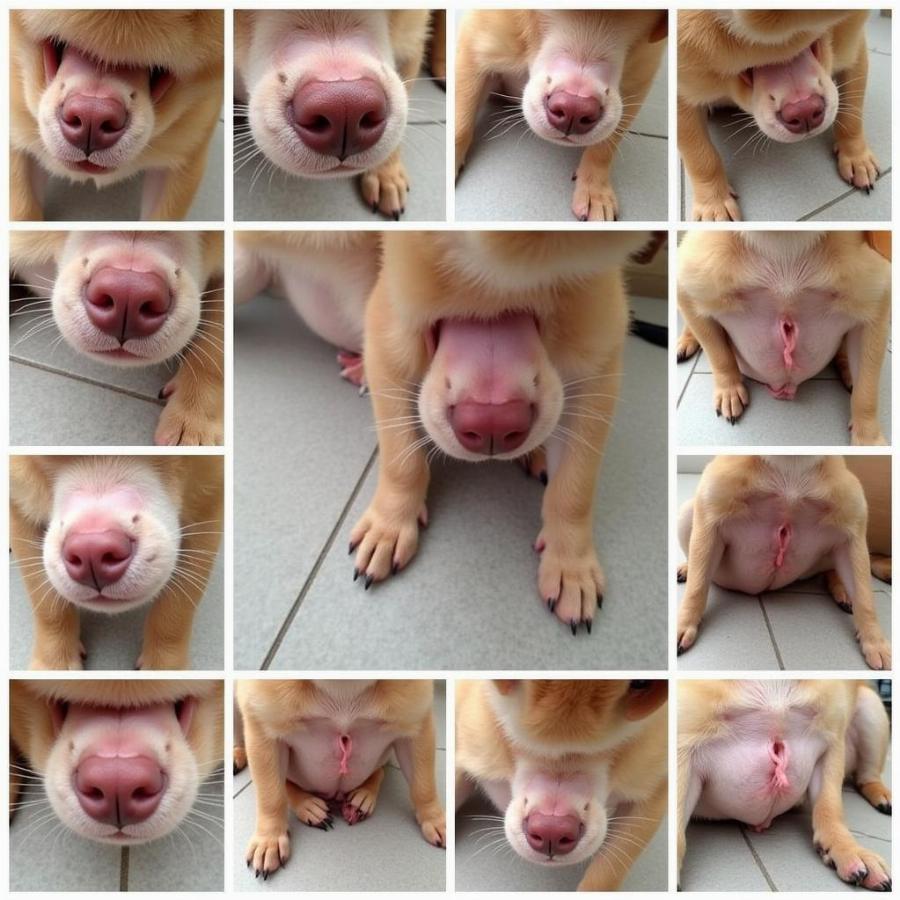 Variations in Dog Belly Buttons