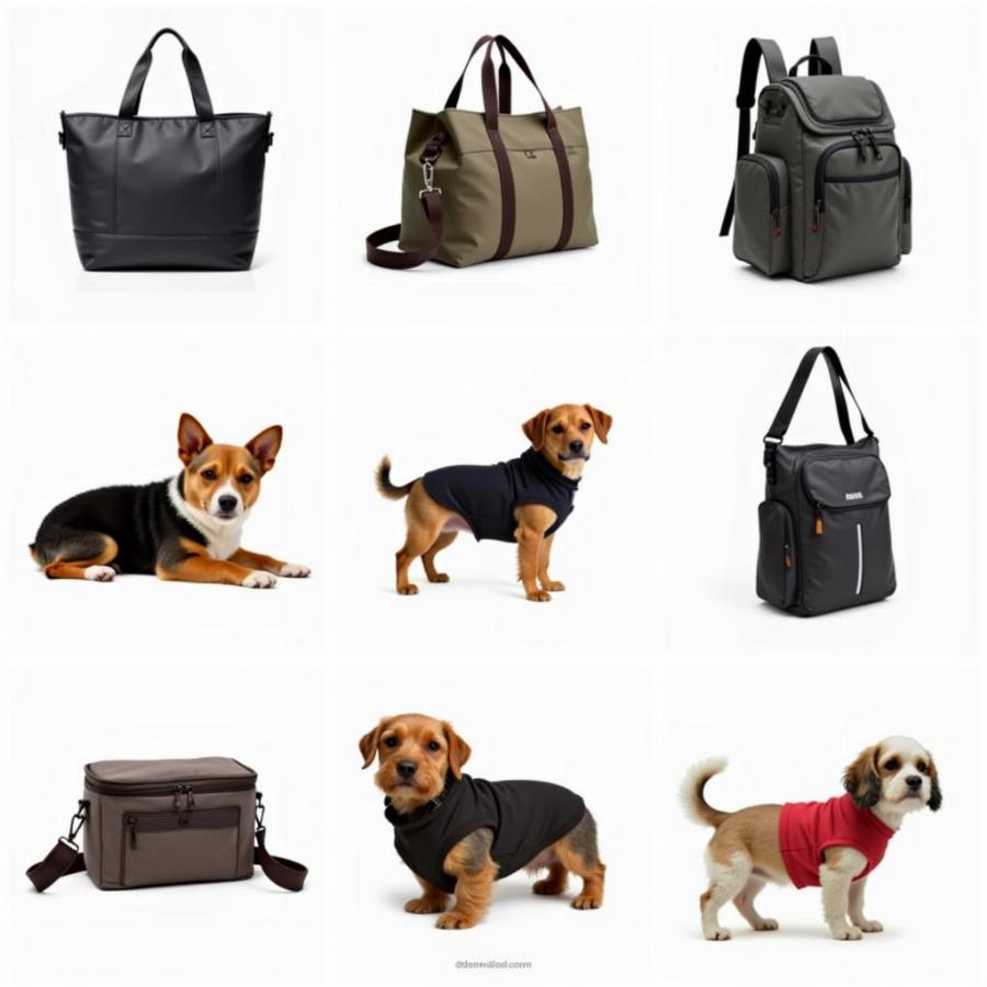 Various Dog Carriers