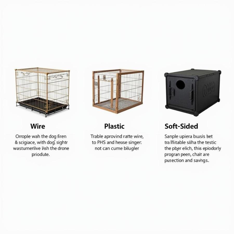 Different Types of Dog Crates