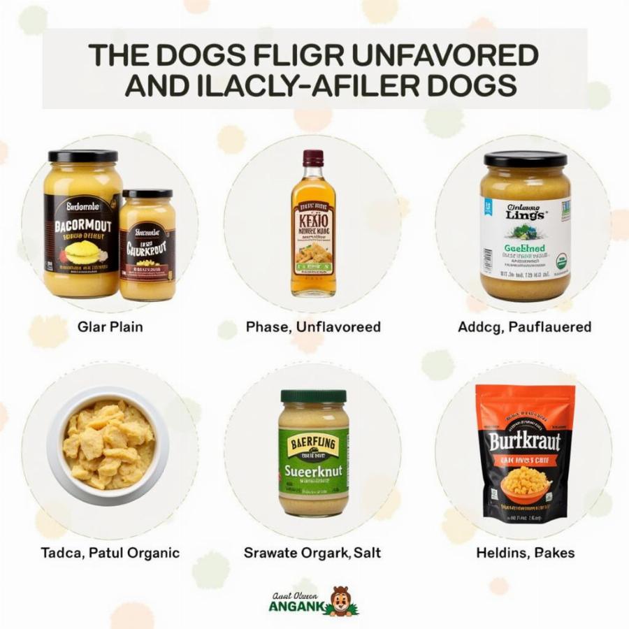 Variety of Sauerkraut Options for Canine Consumption