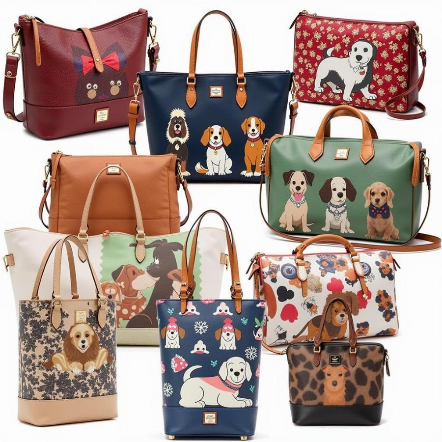 A Collection of Disney Dog Dooney and Bourke Bags