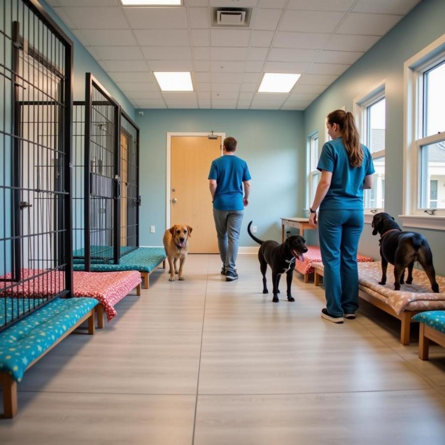 Clean Dog Boarding Facility in Pensacola