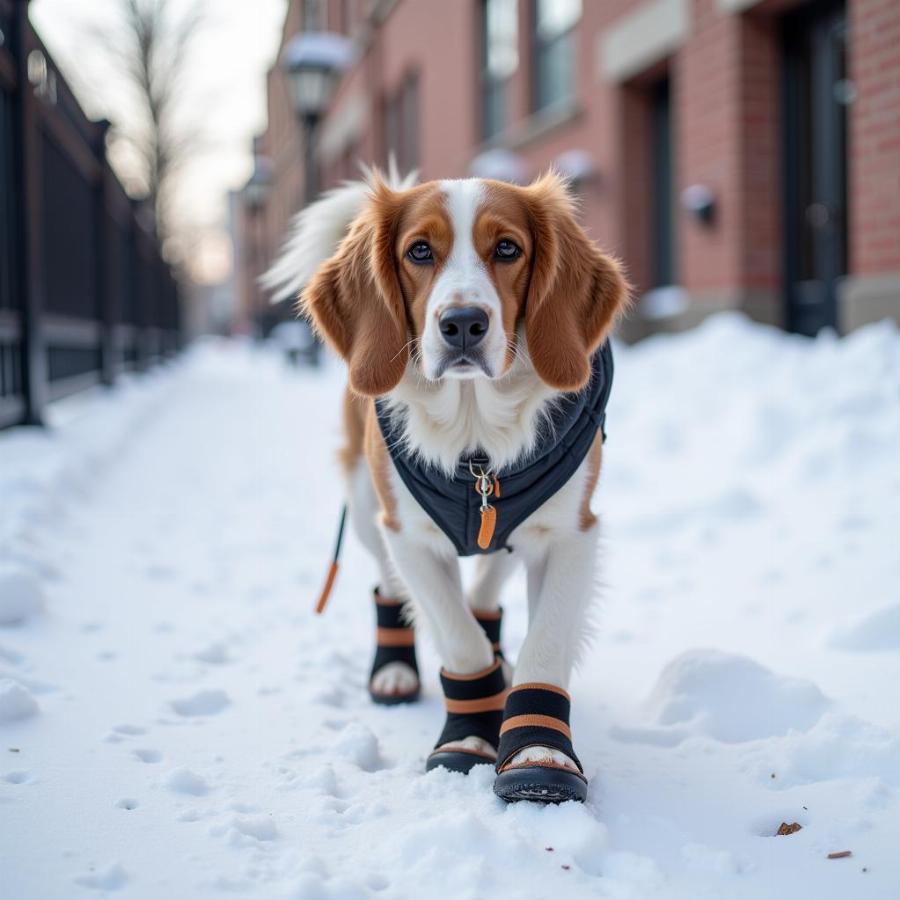 Stylish Dog Booties for Ottawa Winters