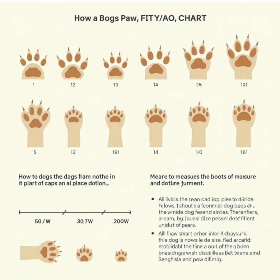 Dog Boot Sizing Guide