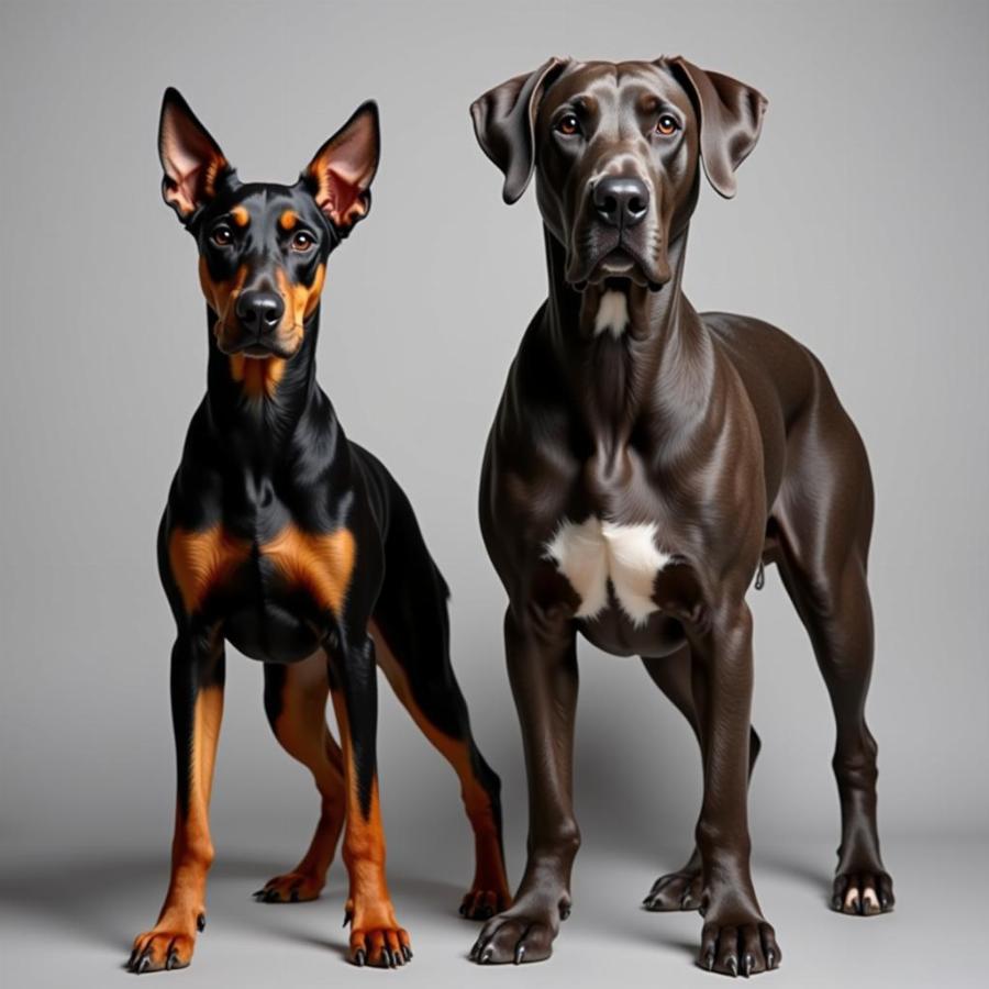 Dog breeds with cropped ears