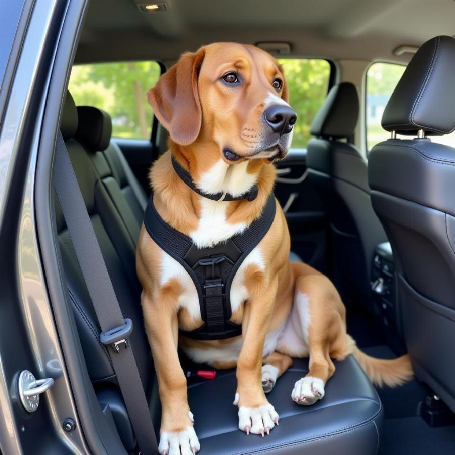 Dog Car Harness Safety