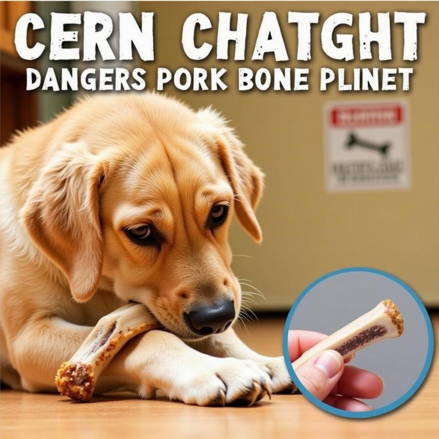 Dog Choking on a Pork Bone Splinter