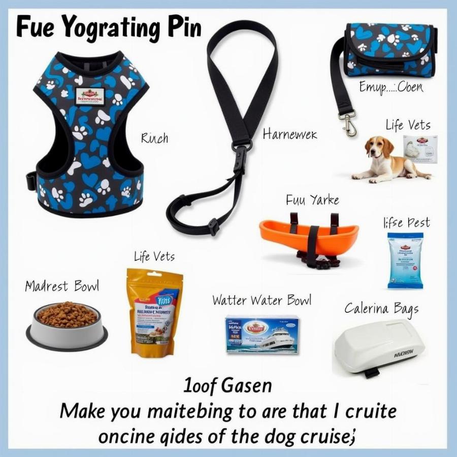 Essential Items for Dogs on a Cruise