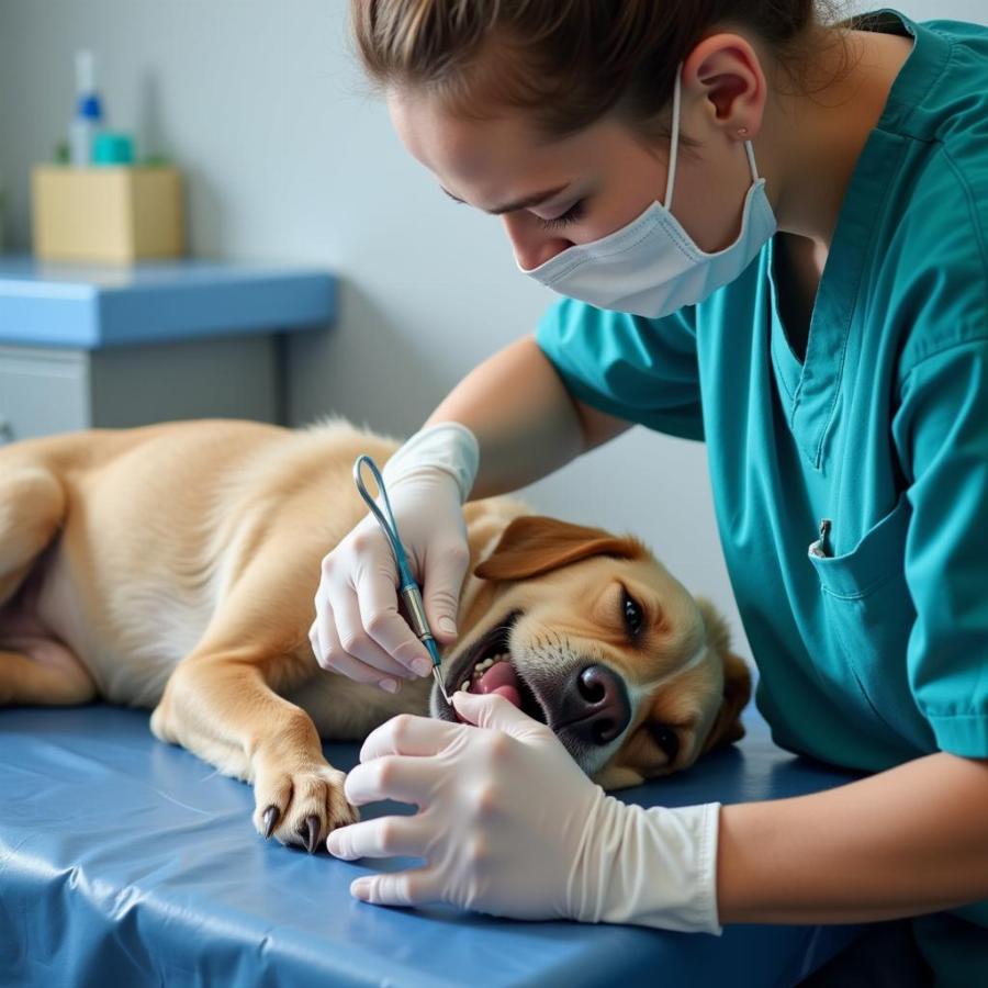 Dog Dental Cleaning Procedure