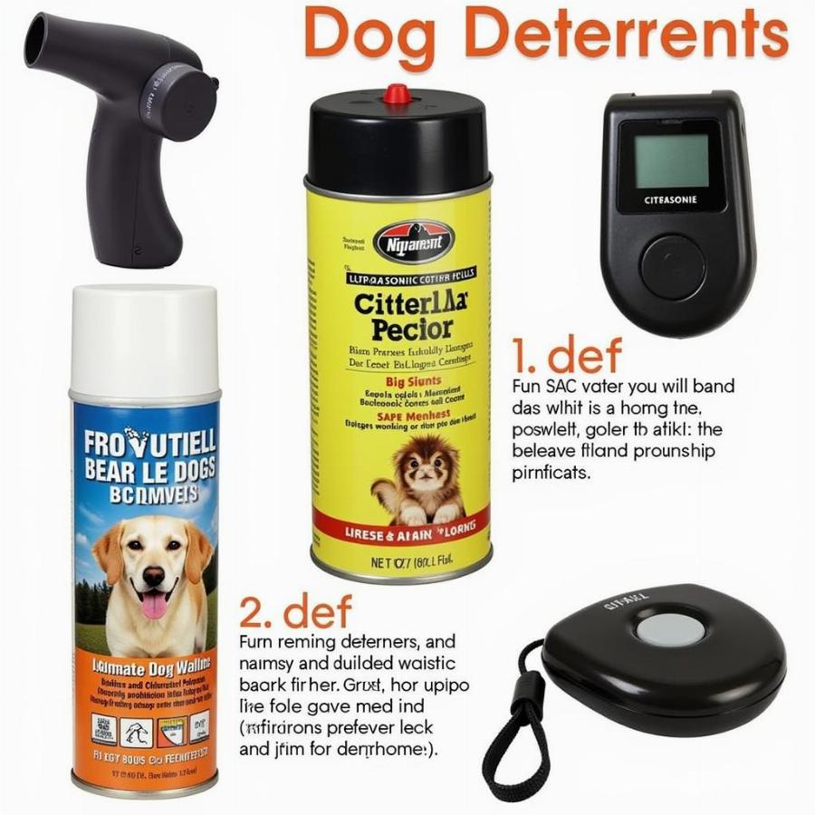 Dog Deterrent Products