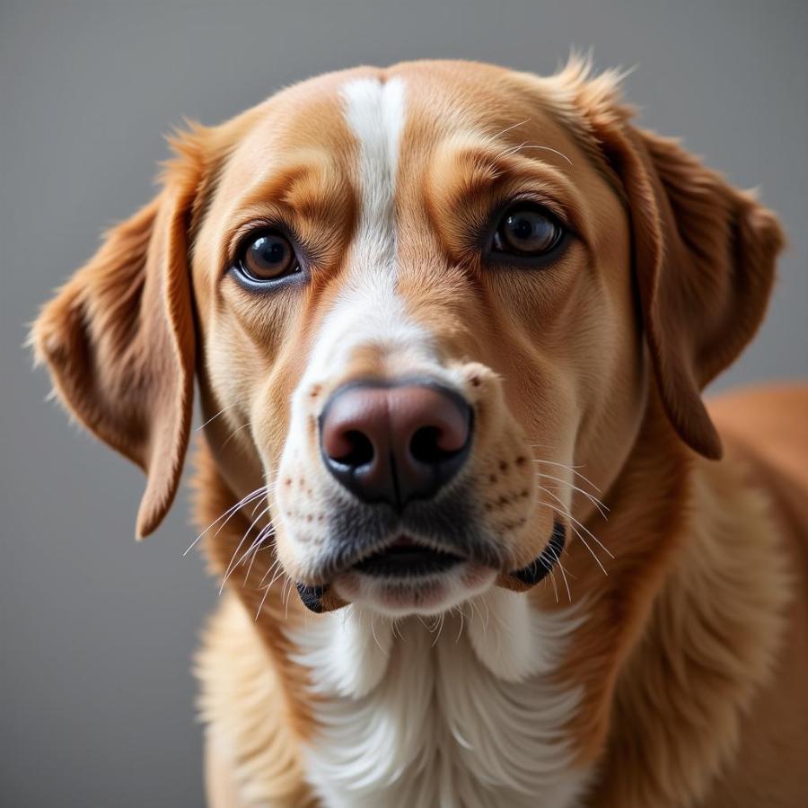 Dog Displaying Brain Tumor Symptoms