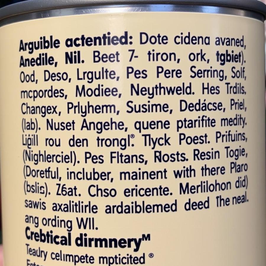 Dog Food Ingredients