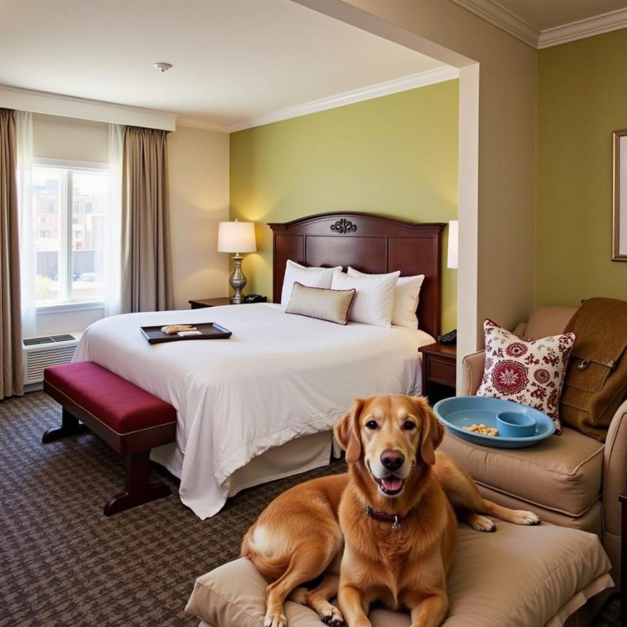 Dog-Friendly Hotel Room in Portland