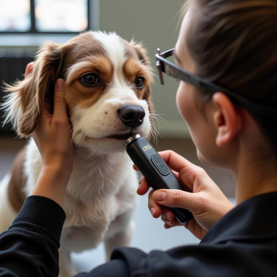 Grooming Around a Dog's Eyes