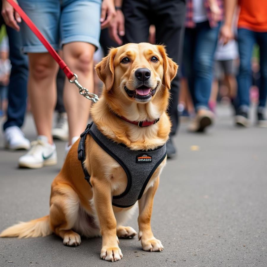 Dog Leash and Harness