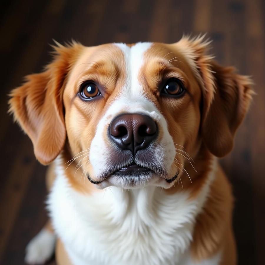 Dog Looking Sad After Eating Chocolate Raisins