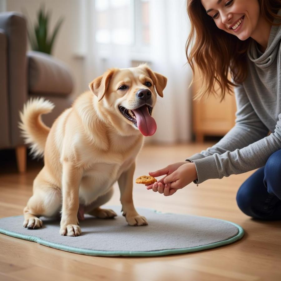 Dog Receiving House Training