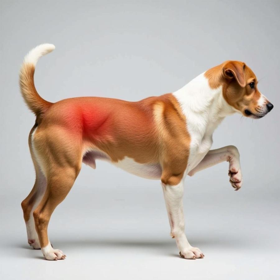 Dog Showing Signs of Hip and Joint Pain