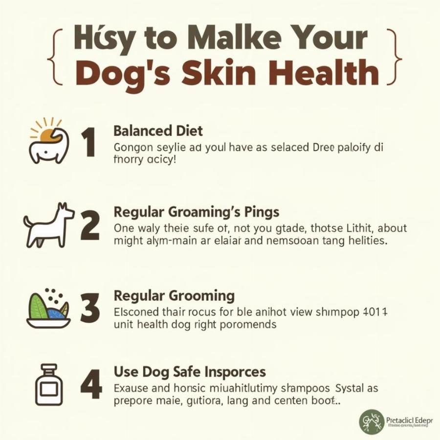 Tips for Dog's Skin Health