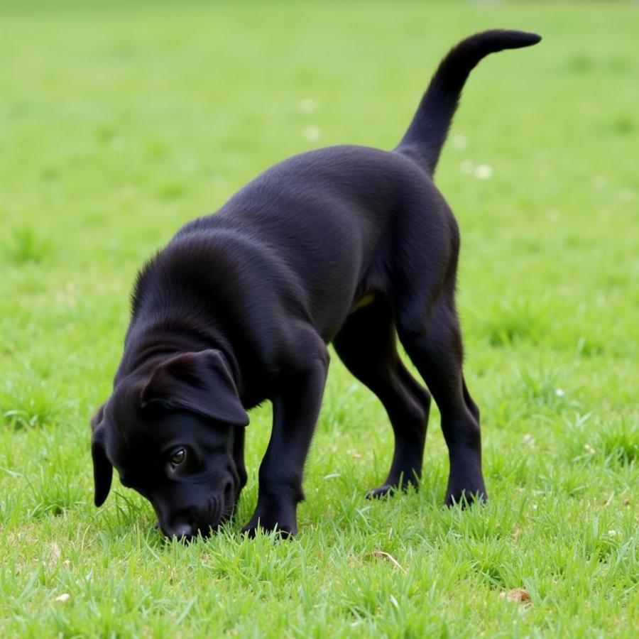 Playful Dog Bow