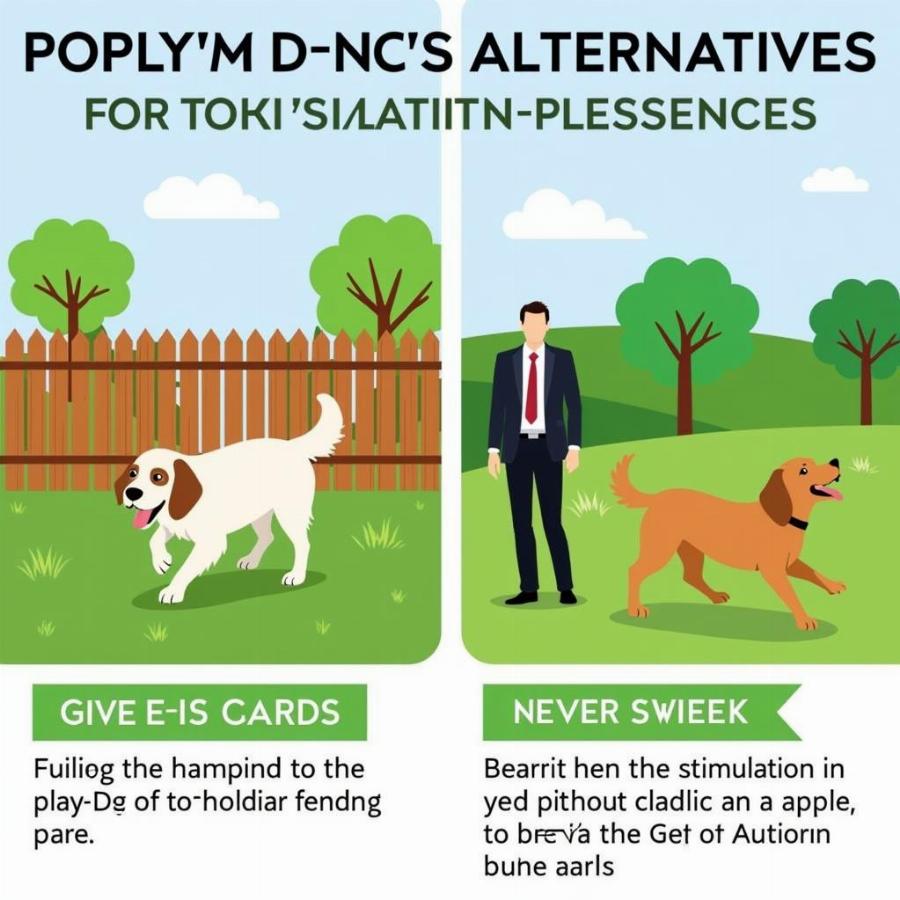 Alternatives to Dog Tie Out Cables: Fenced Yards and Supervised Play