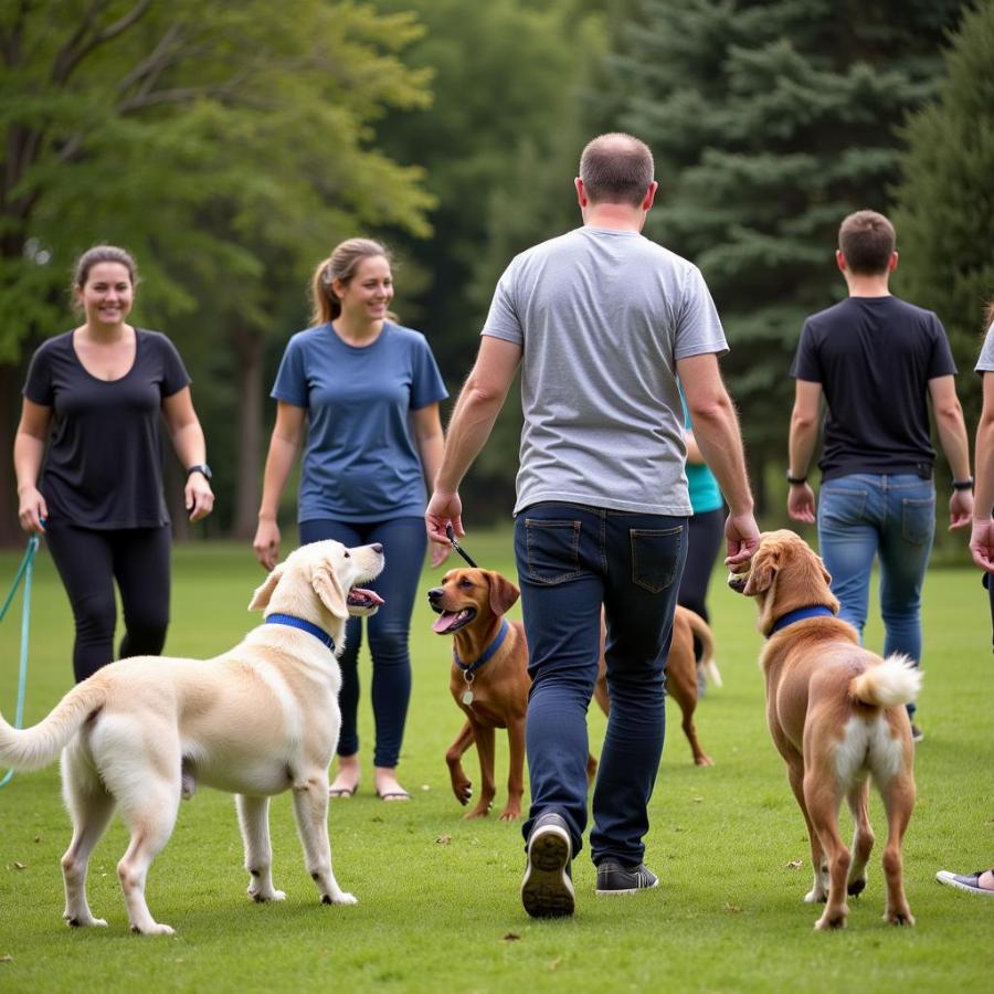 Group Dog Training Class