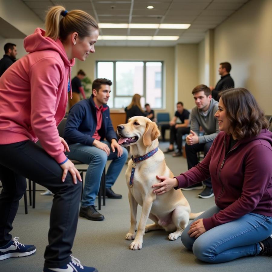 dog training class for responsible ownership