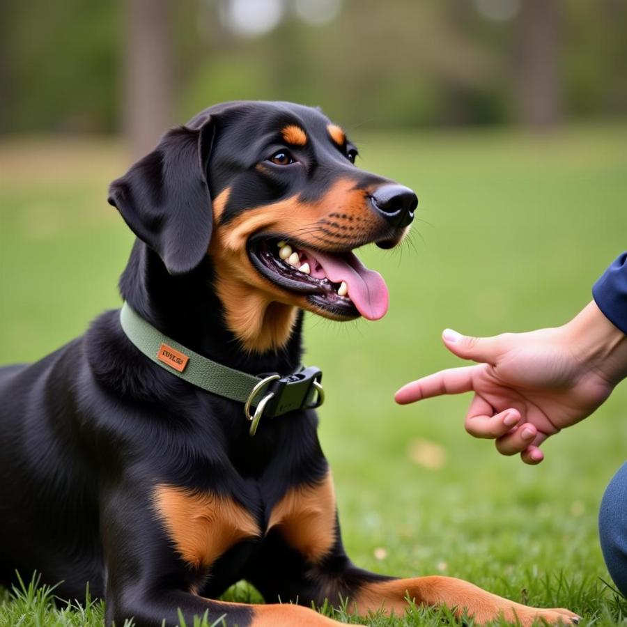 Dog Training with Positive Reinforcement