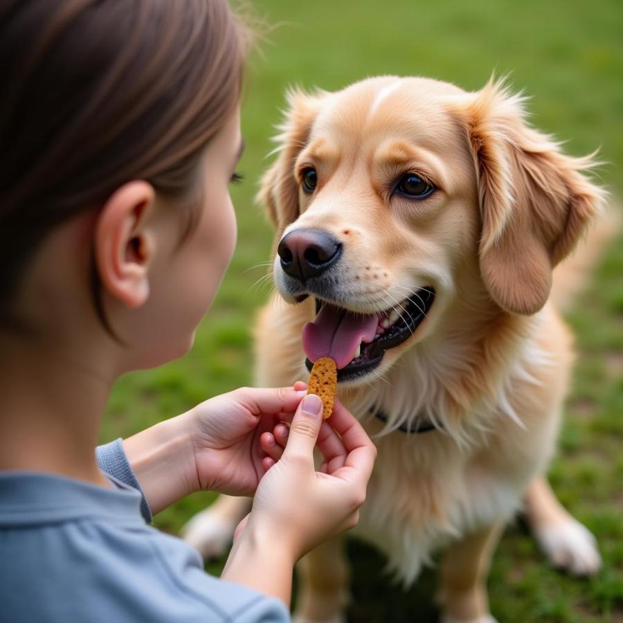 Dog Training with Treats