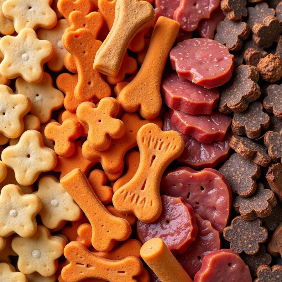 Assortment of Dog Treats