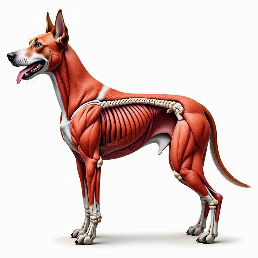 Dog Ventral Anatomy: Muscles