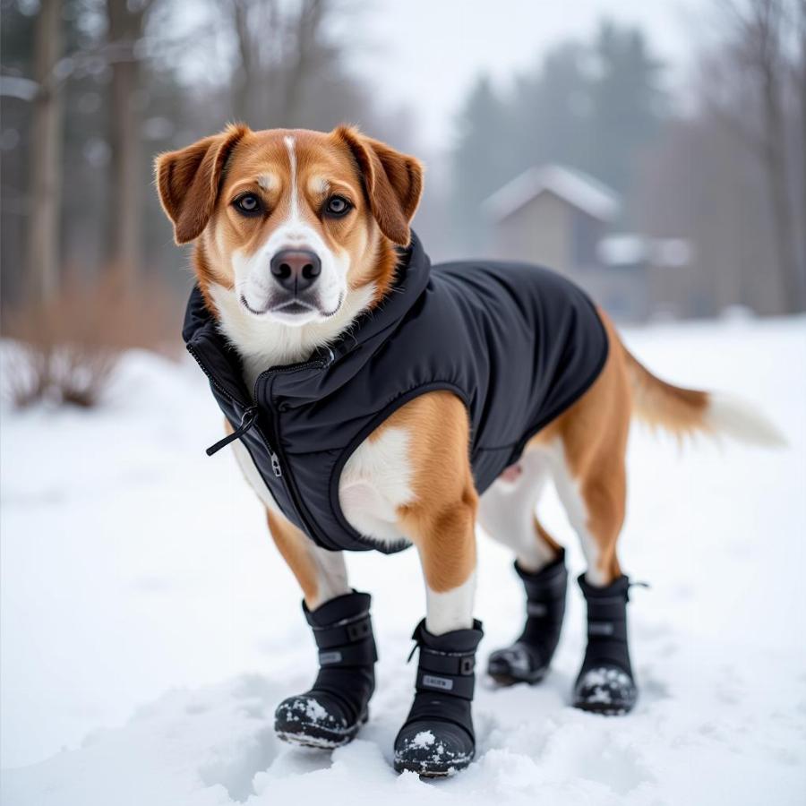 Dog Winter Gear: Coats and Boots