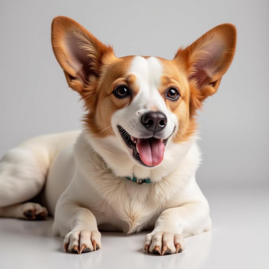 Dog with clean ears